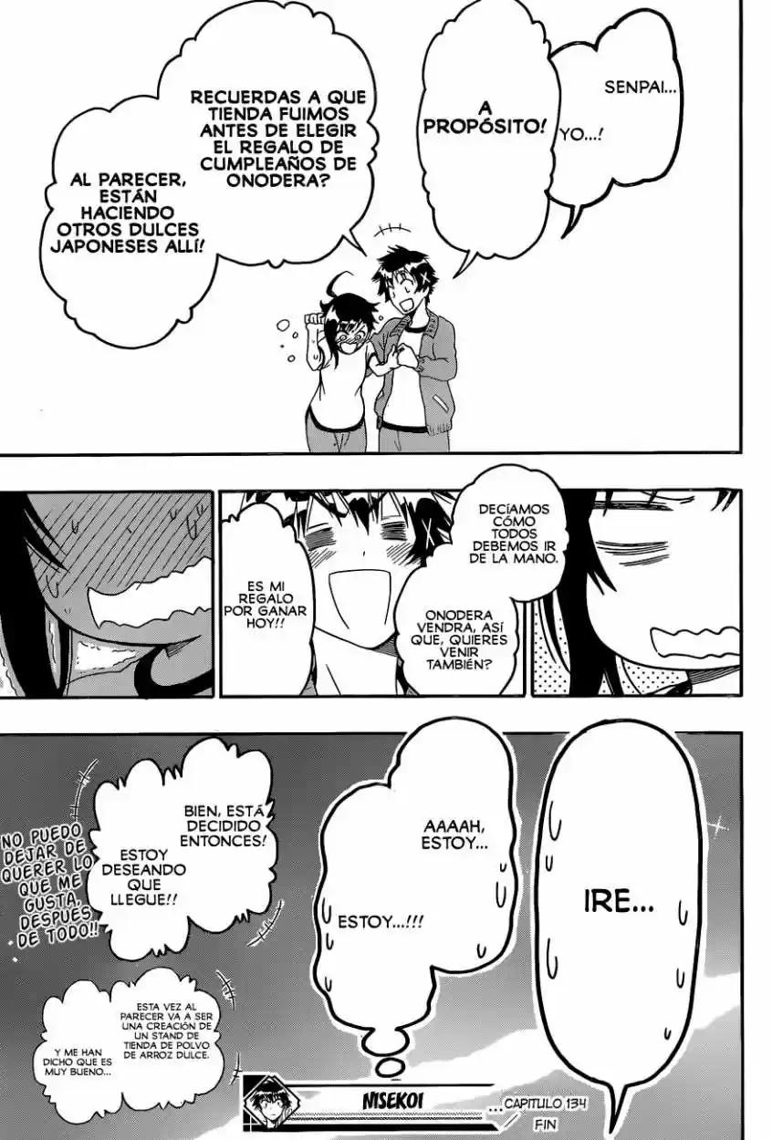 Nisekoi (2011) - Capítulo 134 - Página 20 - LectorTMOo