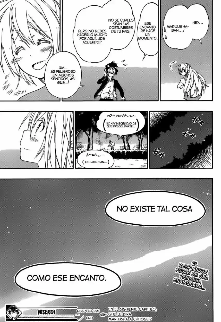 Nisekoi (2011) - Capítulo 138 - Página 19 - LectorTMOo