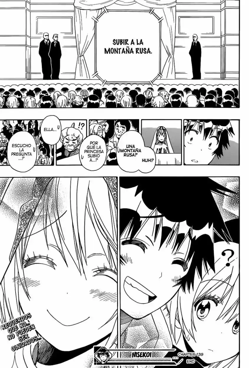 Nisekoi (2011) - Capítulo 139 - Página 20 - LectorTMOo