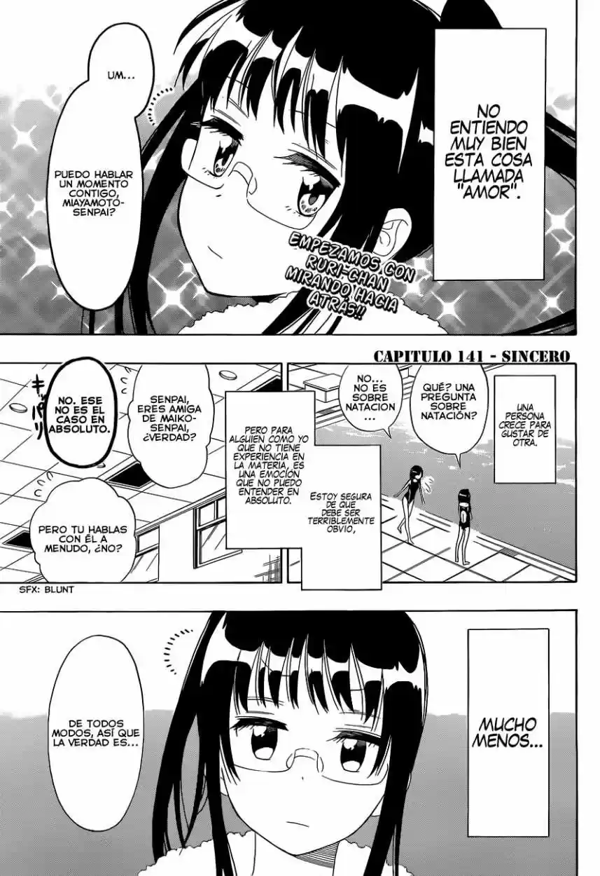 Nisekoi (2011) - Capítulo 141 - Página 3 - LectorTMOo