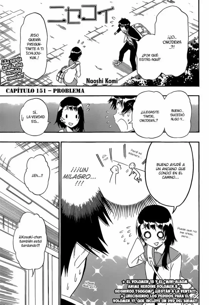 Nisekoi (2011) - Capítulo 151 - Página 4 - LectorTMOo