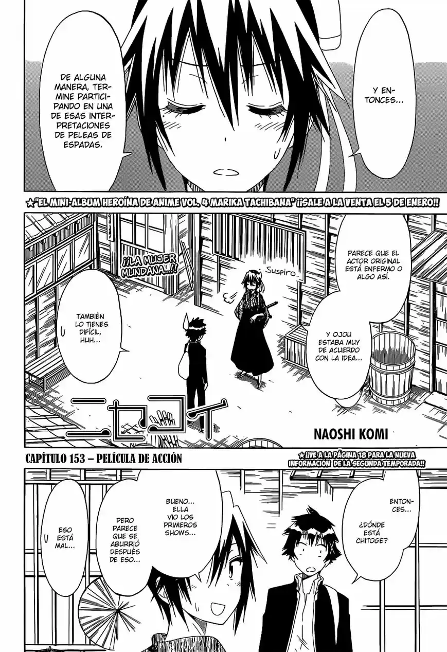 Nisekoi (2011) - Capítulo 153 - Página 5 - LectorTMOo