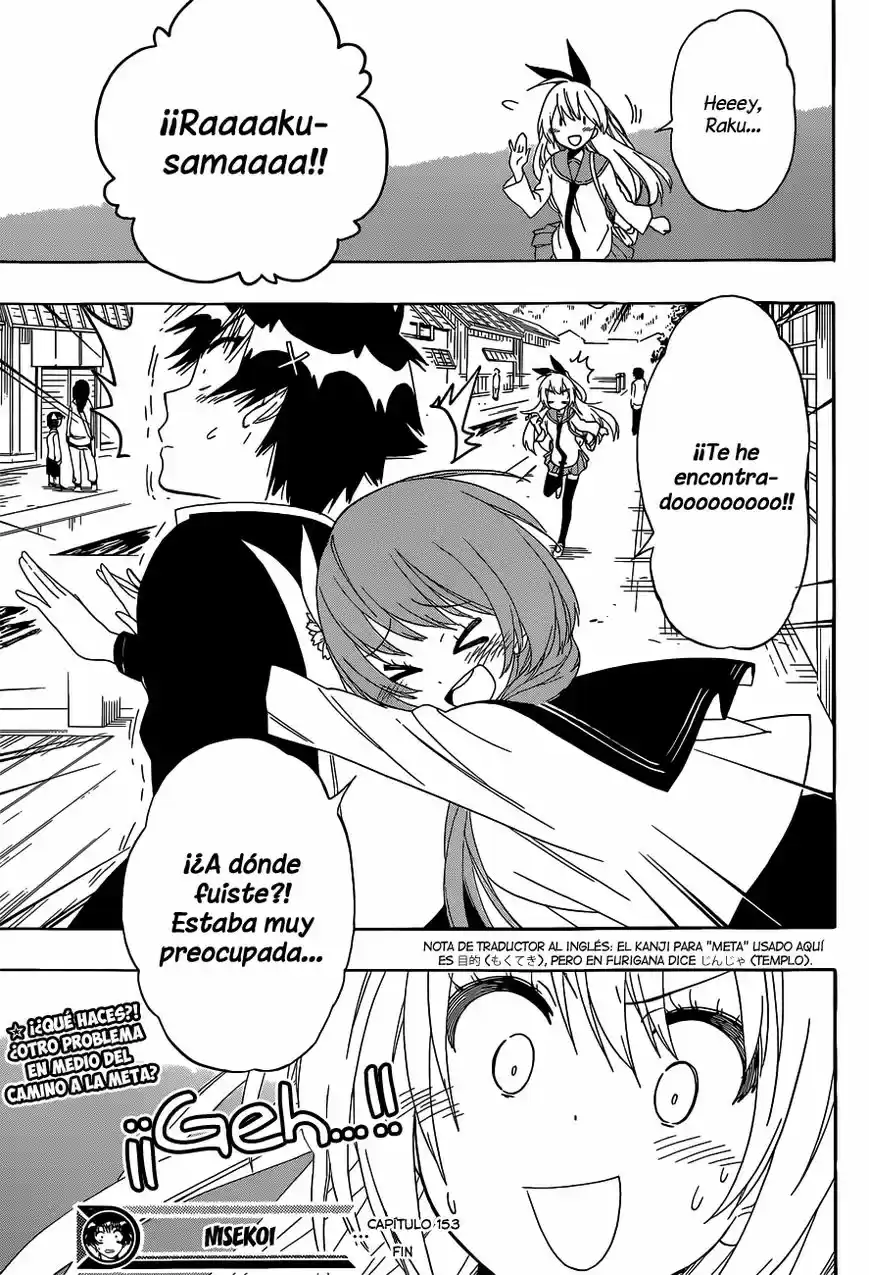 Nisekoi (2011) - Capítulo 153 - Página 22 - LectorTMOo