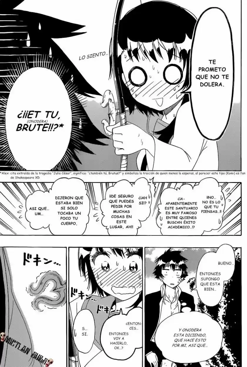Nisekoi (2011) - Capítulo 155 - Página 17 - LectorTMOo