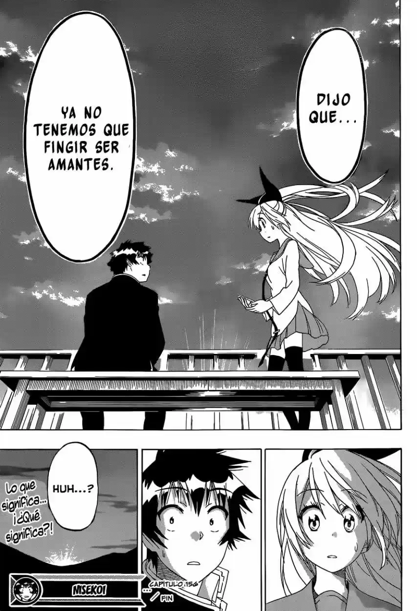 Nisekoi (2011) - Capítulo 156 - Página 19 - LectorTMOo