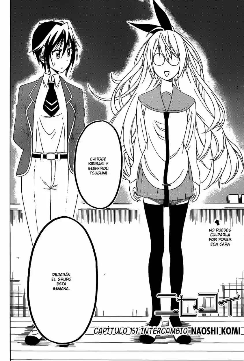Nisekoi (2011) - Capítulo 157 - Página 2 - LectorTMOo