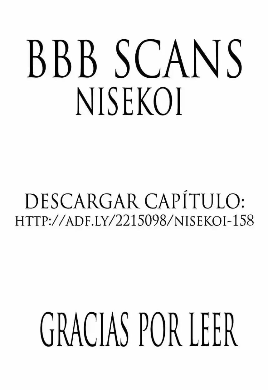 Nisekoi (2011) - Capítulo 158 - Página 20 - LectorTMOo