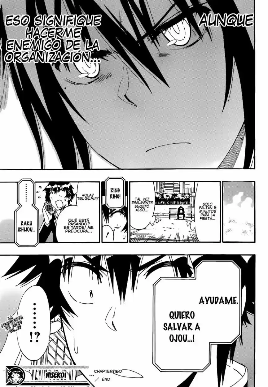 Nisekoi (2011) - Capítulo 160 - Página 20 - LectorTMOo