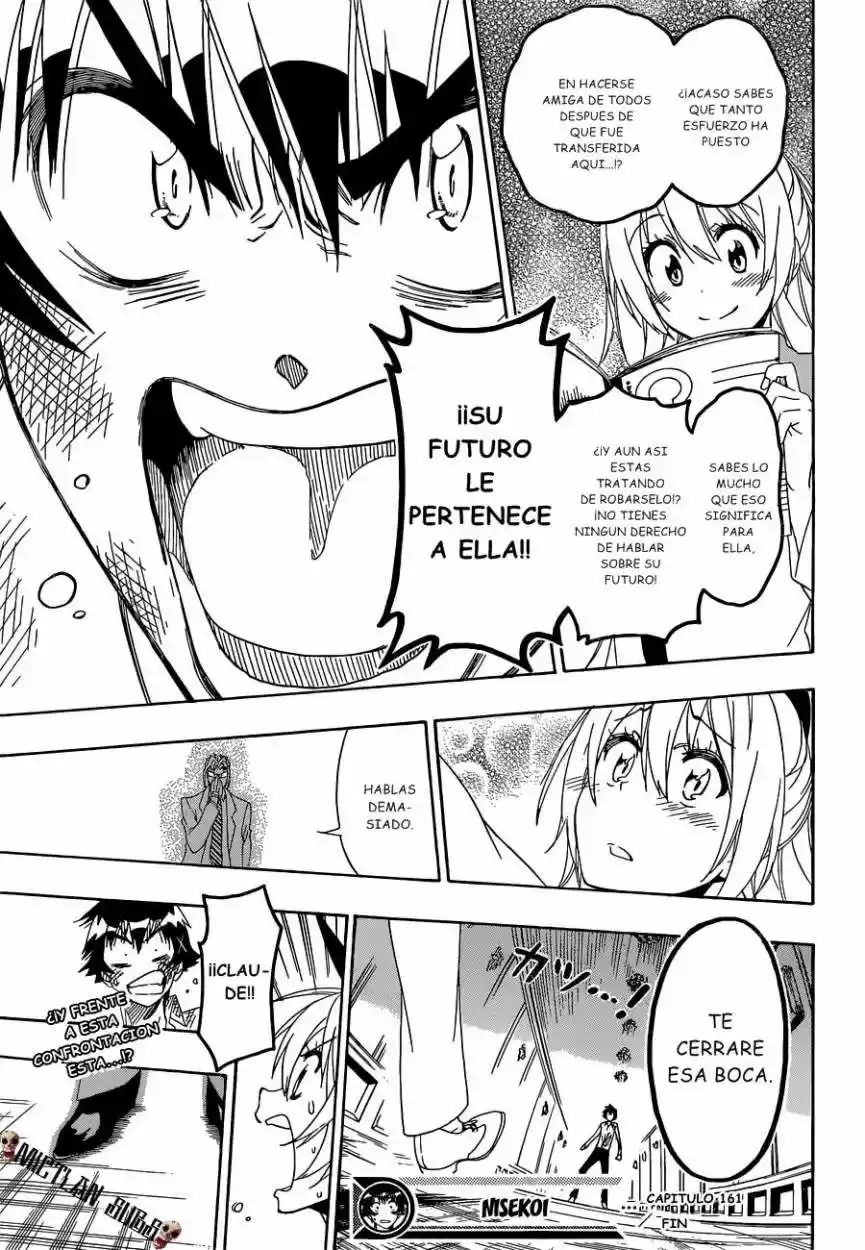 Nisekoi (2011) - Capítulo 161 - Página 19 - LectorTMOo