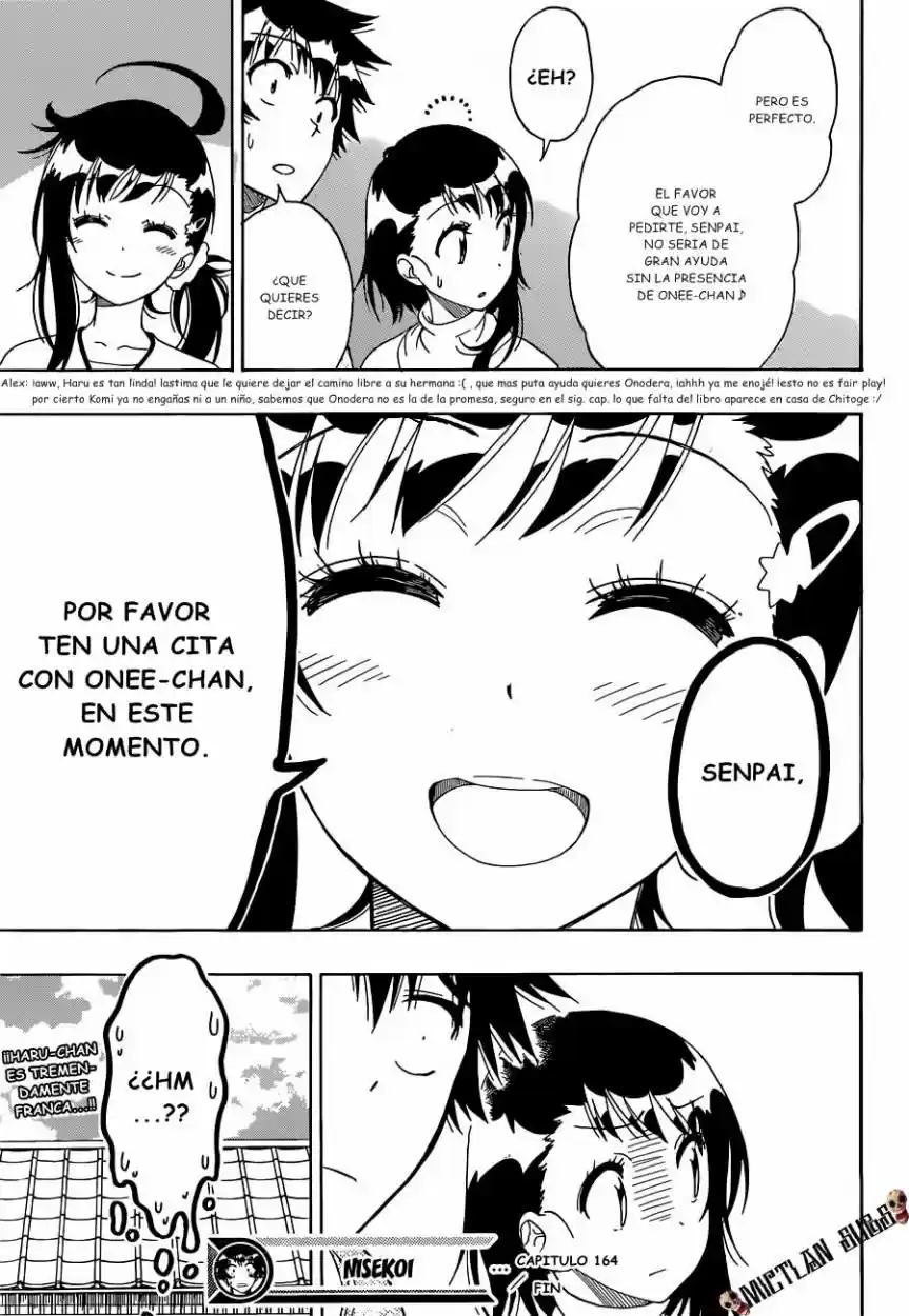 Nisekoi (2011) - Capítulo 164 - Página 20 - LectorTMOo