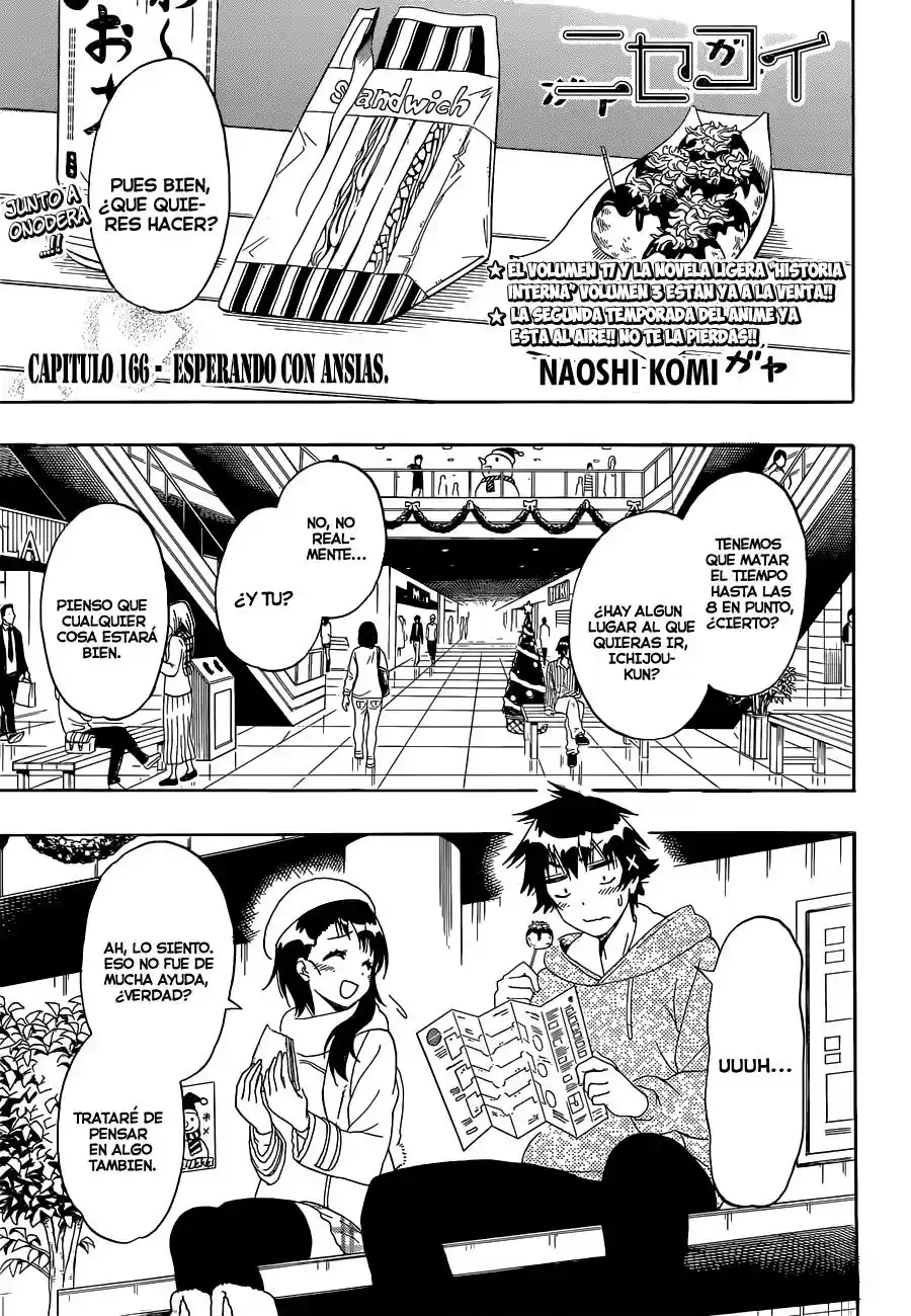 Nisekoi (2011) - Capítulo 166 - Página 3 - LectorTMOo