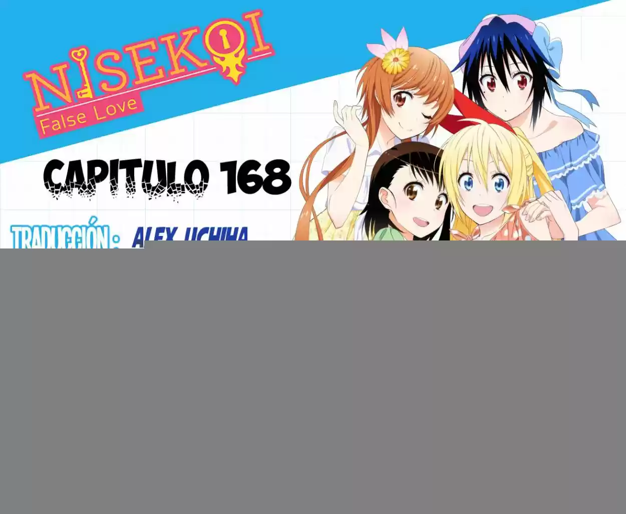 Nisekoi (2011) - Capítulo 168 - Página 1 - LectorTMOo