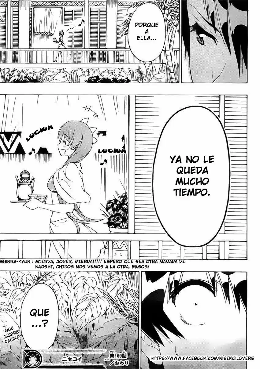Nisekoi (2011) - Capítulo 169 - Página 20 - LectorTMOo