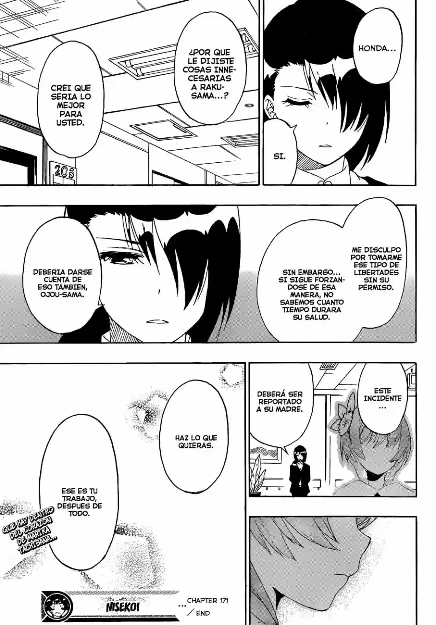 Nisekoi (2011) - Capítulo 171 - Página 13 - LectorTMOo
