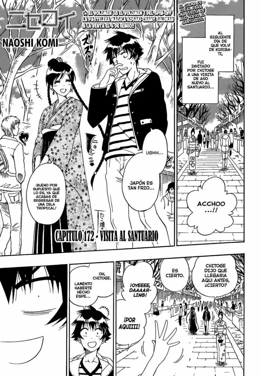 Nisekoi (2011) - Capítulo 172 - Página 3 - LectorTMOo