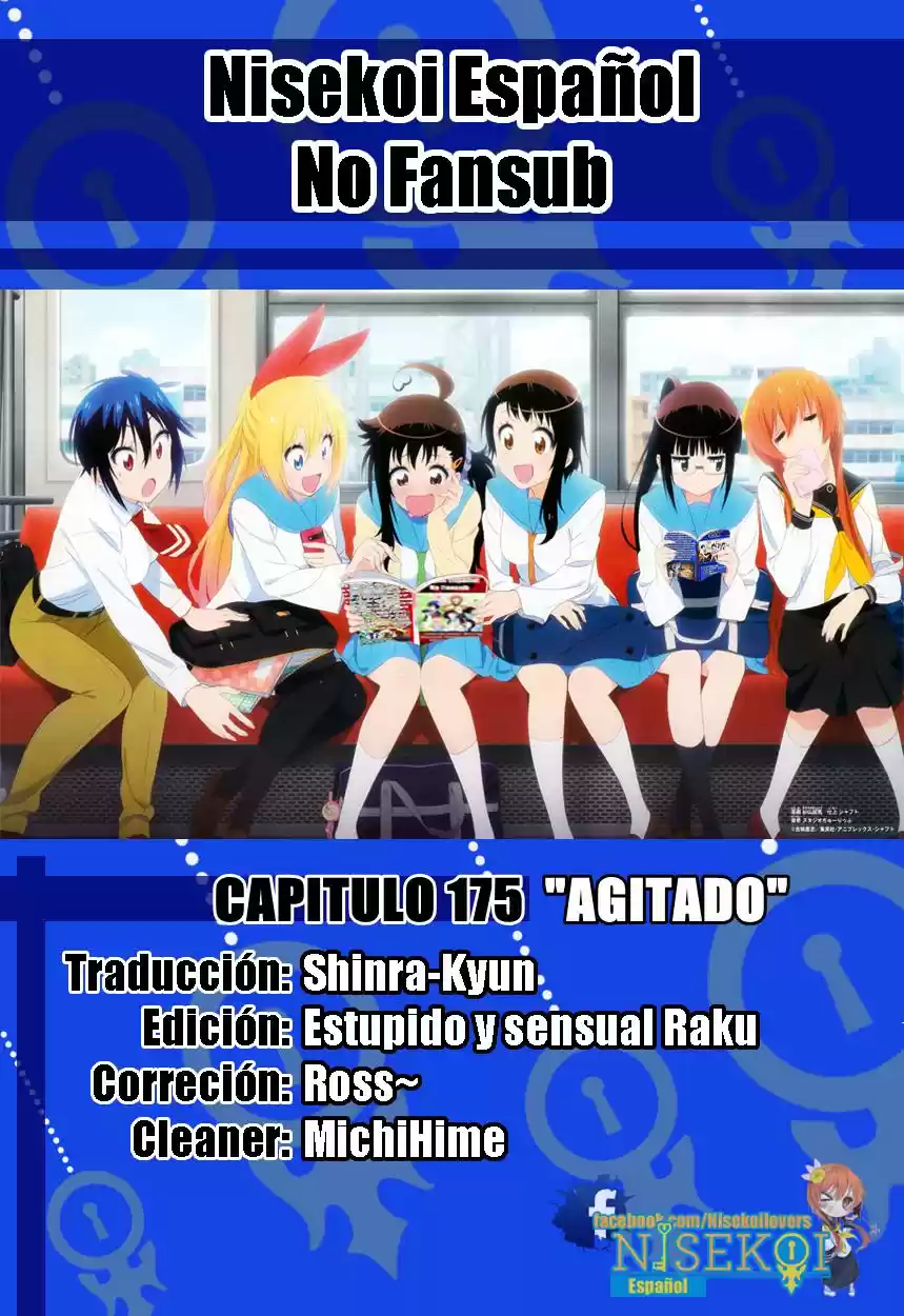 Nisekoi (2011) - Capítulo 175 - Página 1 - LectorTMOo