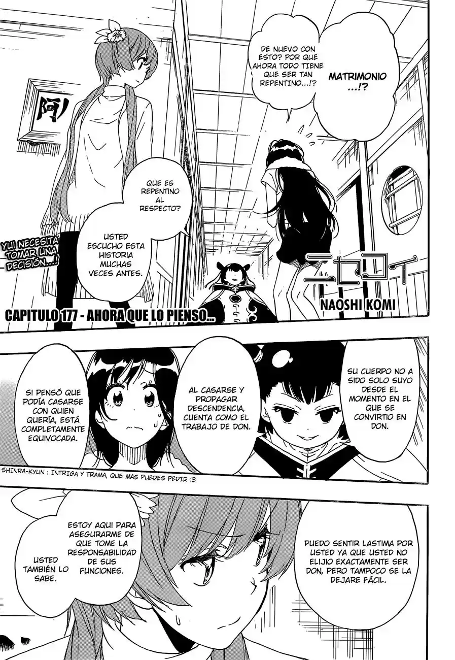 Nisekoi (2011) - Capítulo 177 - Página 2 - LectorTMOo