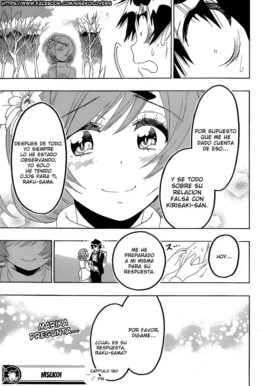 Nisekoi (2011) - Capítulo 180 - Página 20 - LectorTMOo