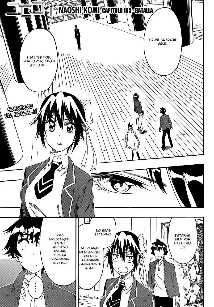 Nisekoi (2011) - Capítulo 185 - Página 2 - LectorTMOo