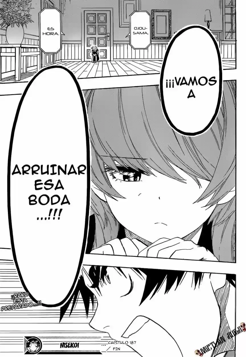 Nisekoi (2011) - Capítulo 187 - Página 19 - LectorTMOo
