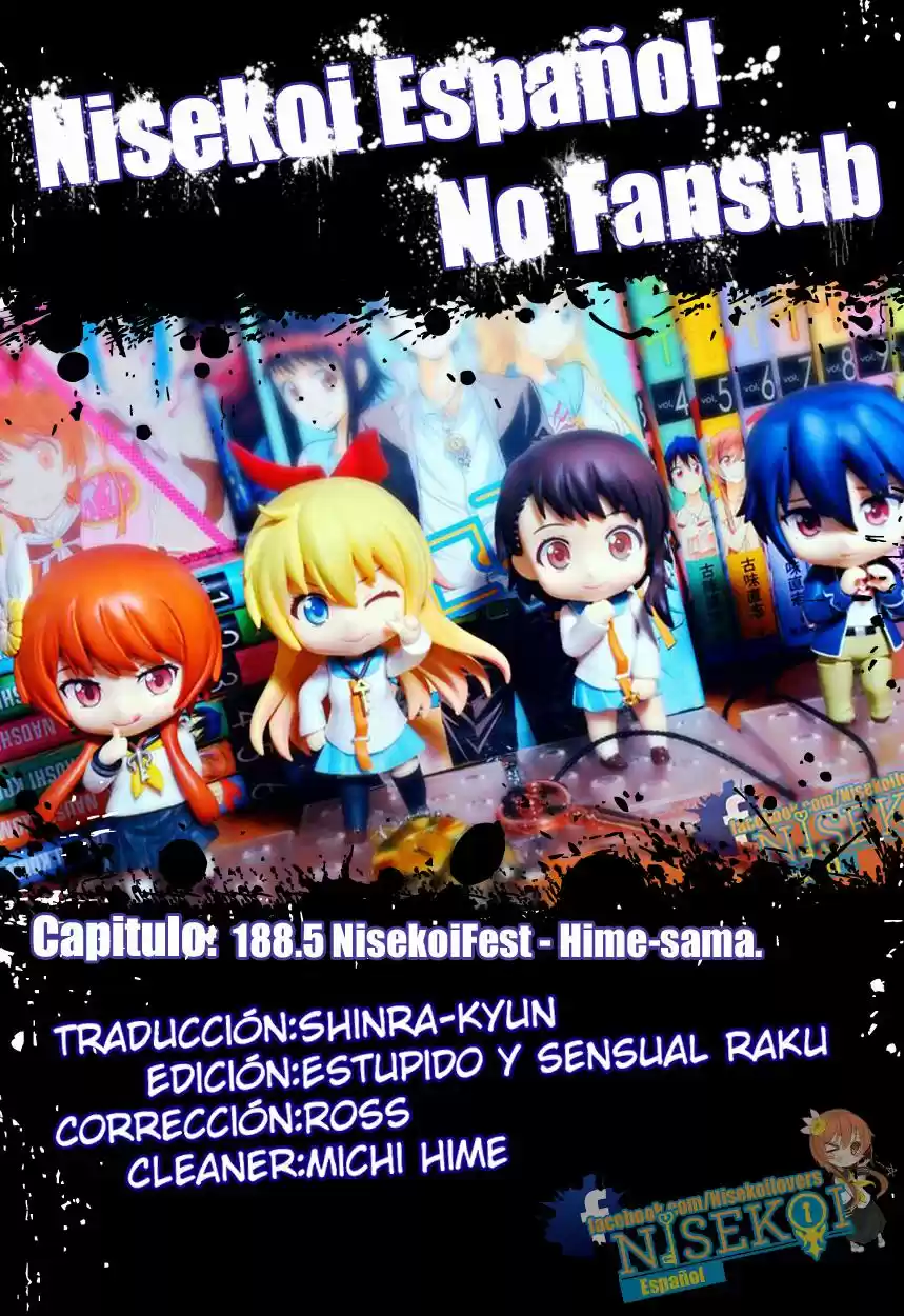 Nisekoi (2011) - Capítulo 188.05 - Página 1 - LectorTMOo
