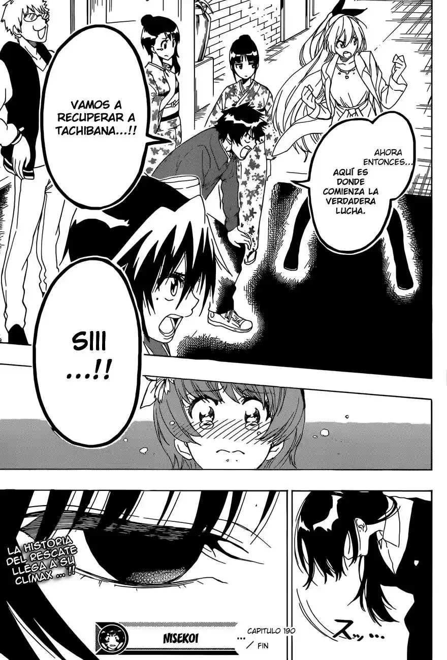 Nisekoi (2011) - Capítulo 190 - Página 20 - LectorTMOo