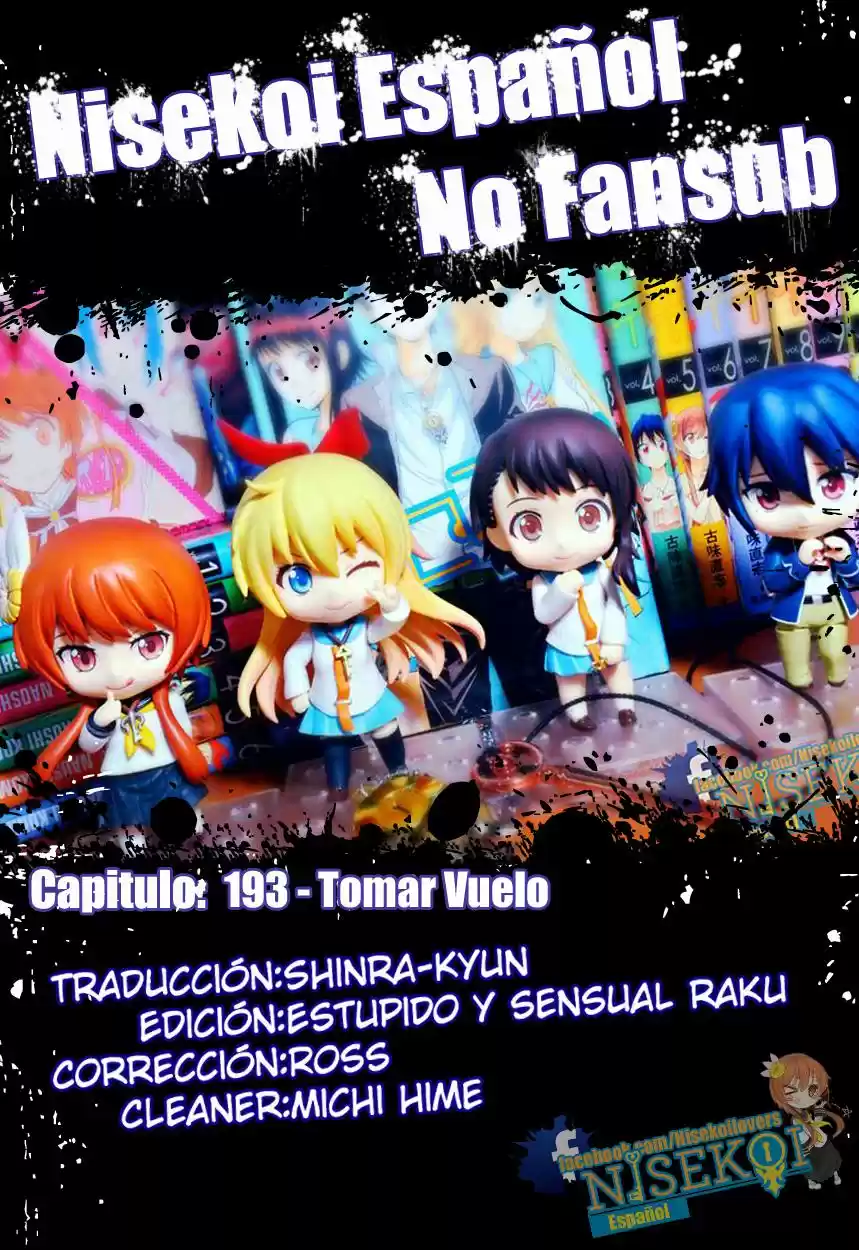 Nisekoi (2011) - Capítulo 193 - Página 1 - LectorTMOo