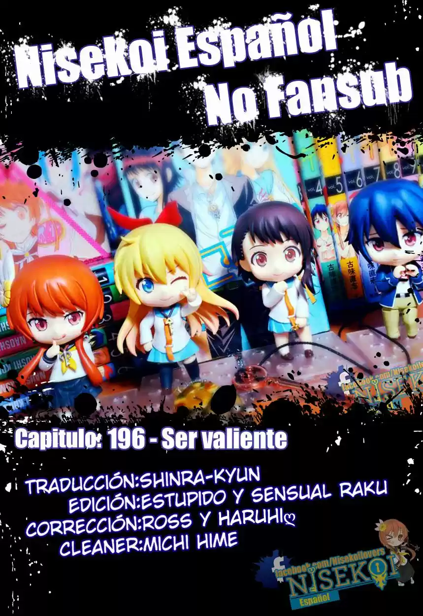 Nisekoi (2011) - Capítulo 196 - Página 1 - LectorTMOo