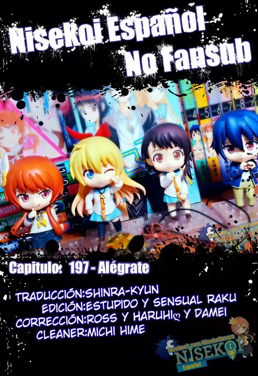 Nisekoi (2011) - Capítulo 197 - Página 1 - LectorTMOo