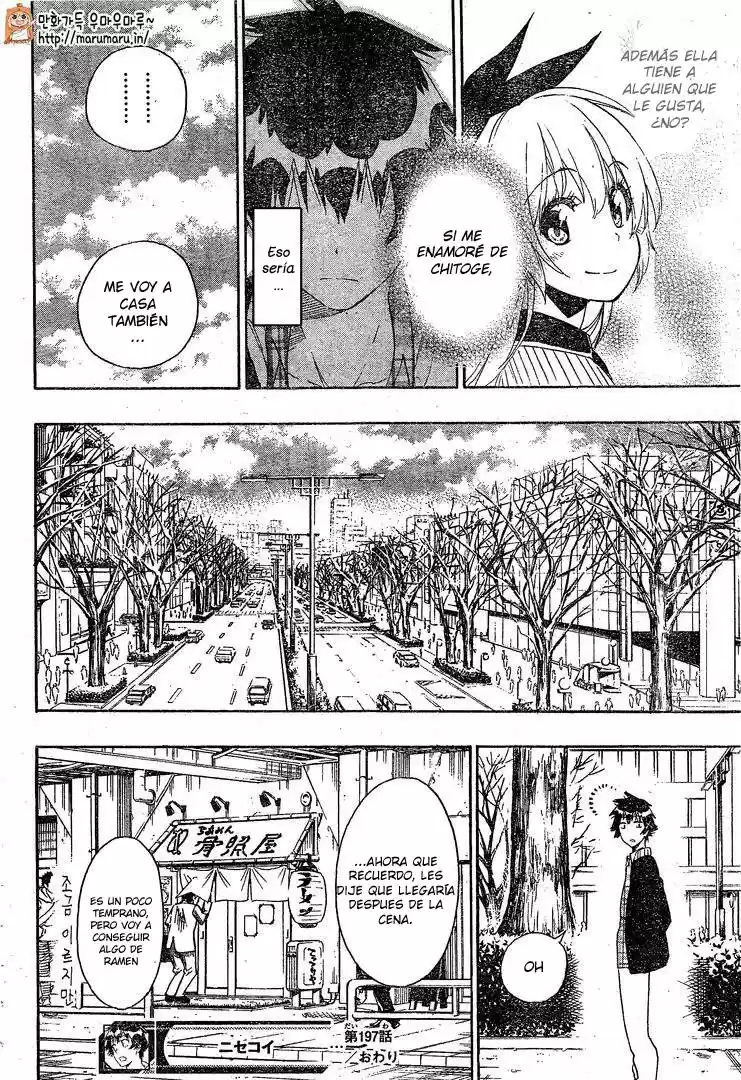 Nisekoi (2011) - Capítulo 197 - Página 19 - LectorTMOo