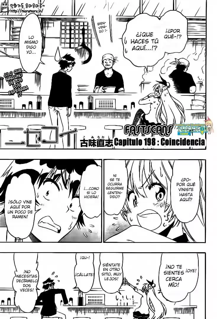 Nisekoi (2011) - Capítulo 198 - Página 2 - LectorTMOo