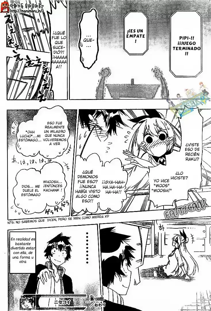 Nisekoi (2011) - Capítulo 198 - Página 19 - LectorTMOo