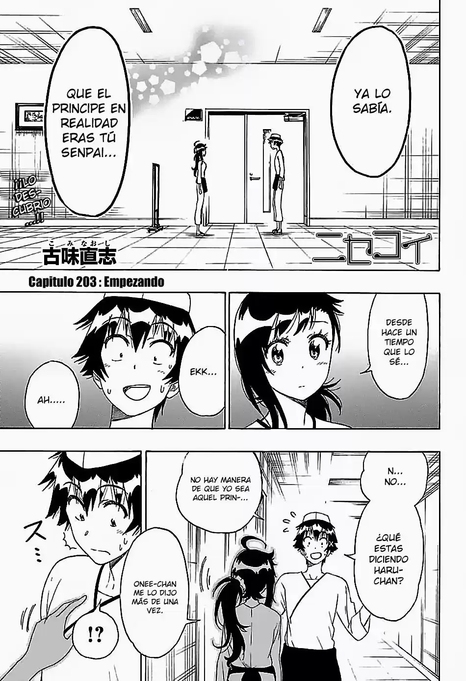 Nisekoi (2011) - Capítulo 203 - Página 2 - LectorTMOo