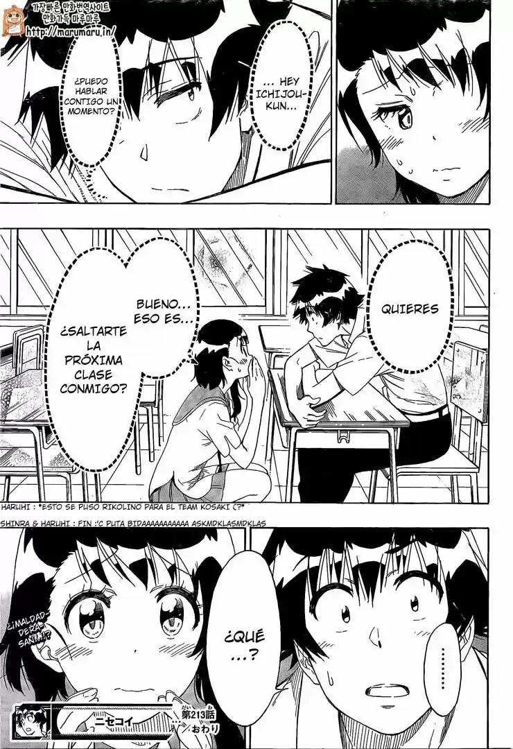 Nisekoi (2011) - Capítulo 213 - Página 20 - LectorTMOo
