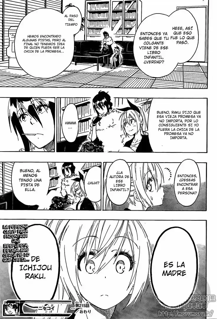 Nisekoi (2011) - Capítulo 215 - Página 20 - LectorTMOo