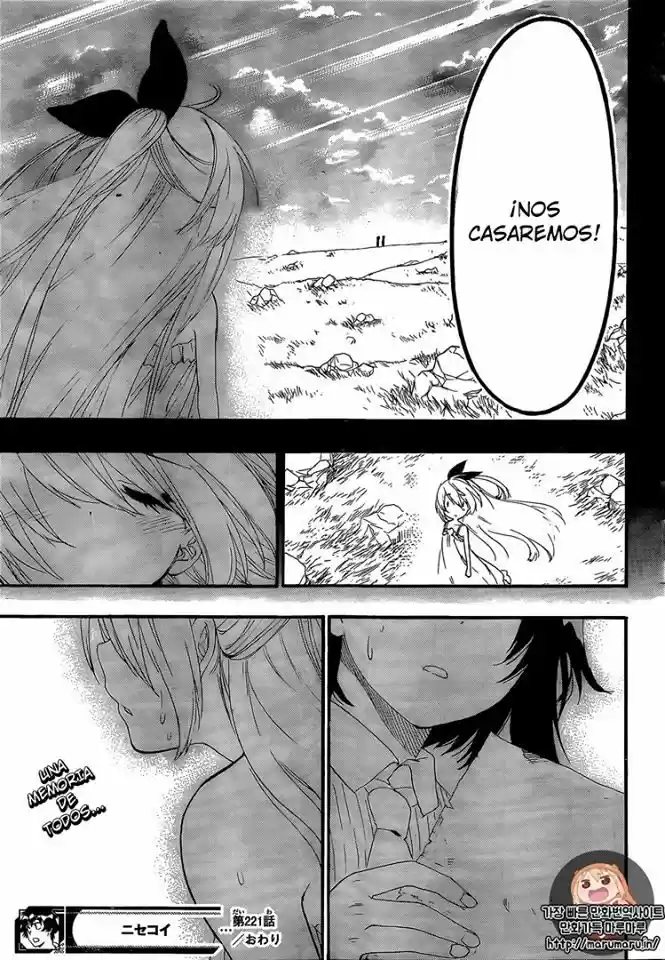Nisekoi (2011) - Capítulo 221 - Página 19 - LectorTMOo