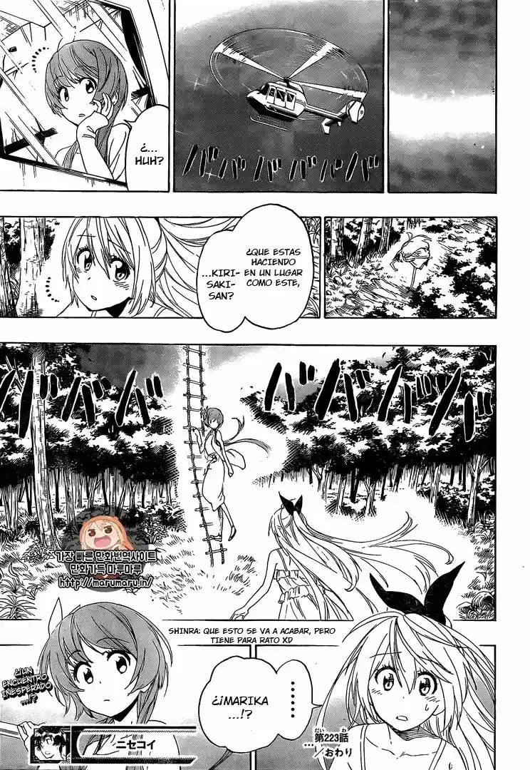 Nisekoi (2011) - Capítulo 223 - Página 19 - LectorTMOo