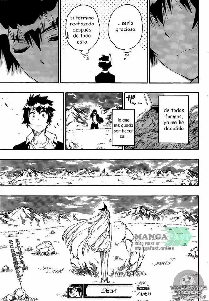Nisekoi (2011) - Capítulo 226 - Página 18 - LectorTMOo