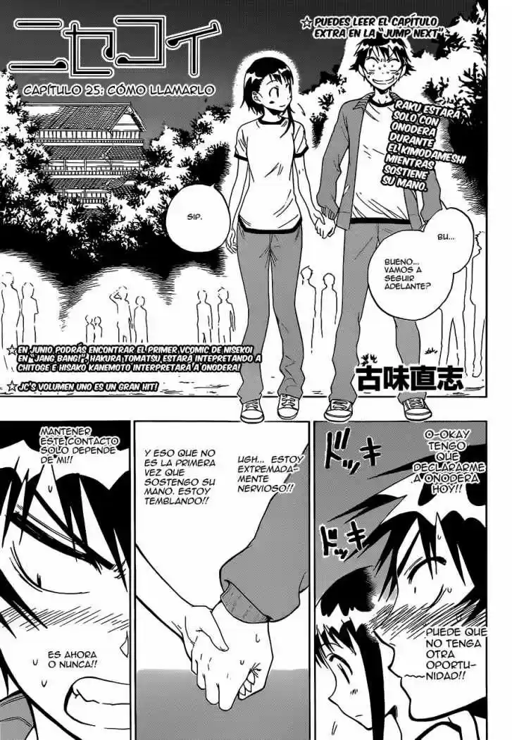 Nisekoi (2011) - Capítulo 25 - Página 1 - LectorTMOo