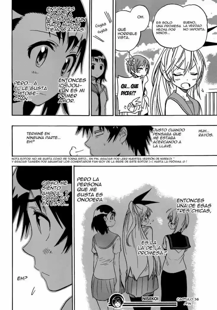 Nisekoi (2011) - Capítulo 36 - Página 19 - LectorTMOo