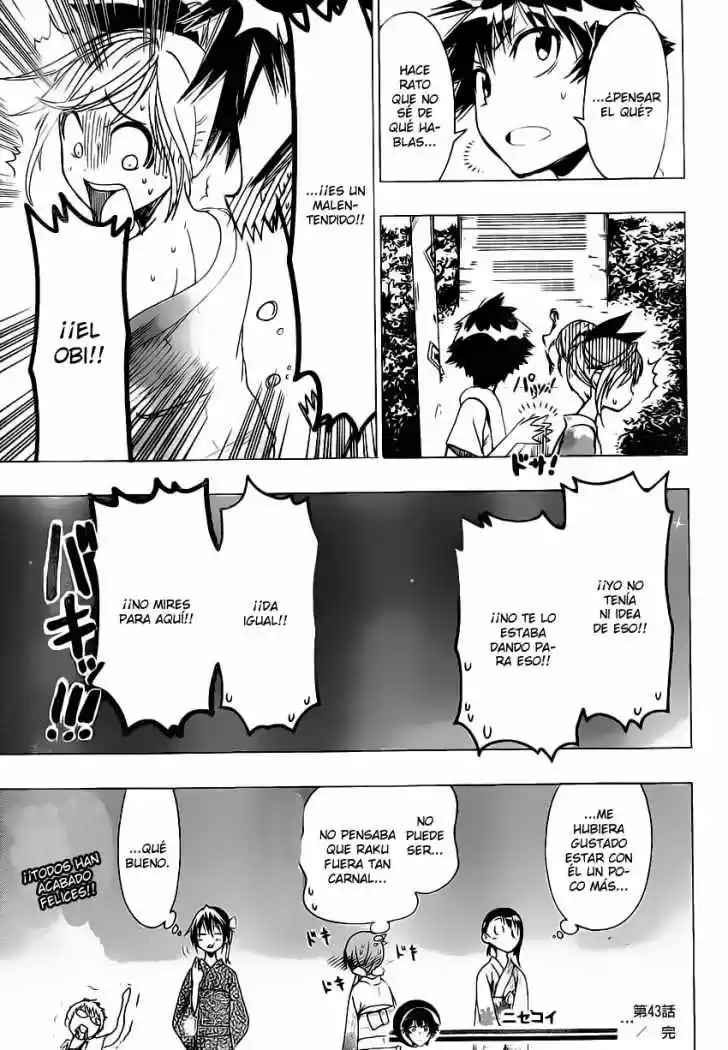 Nisekoi (2011) - Capítulo 43 - Página 19 - LectorTMOo