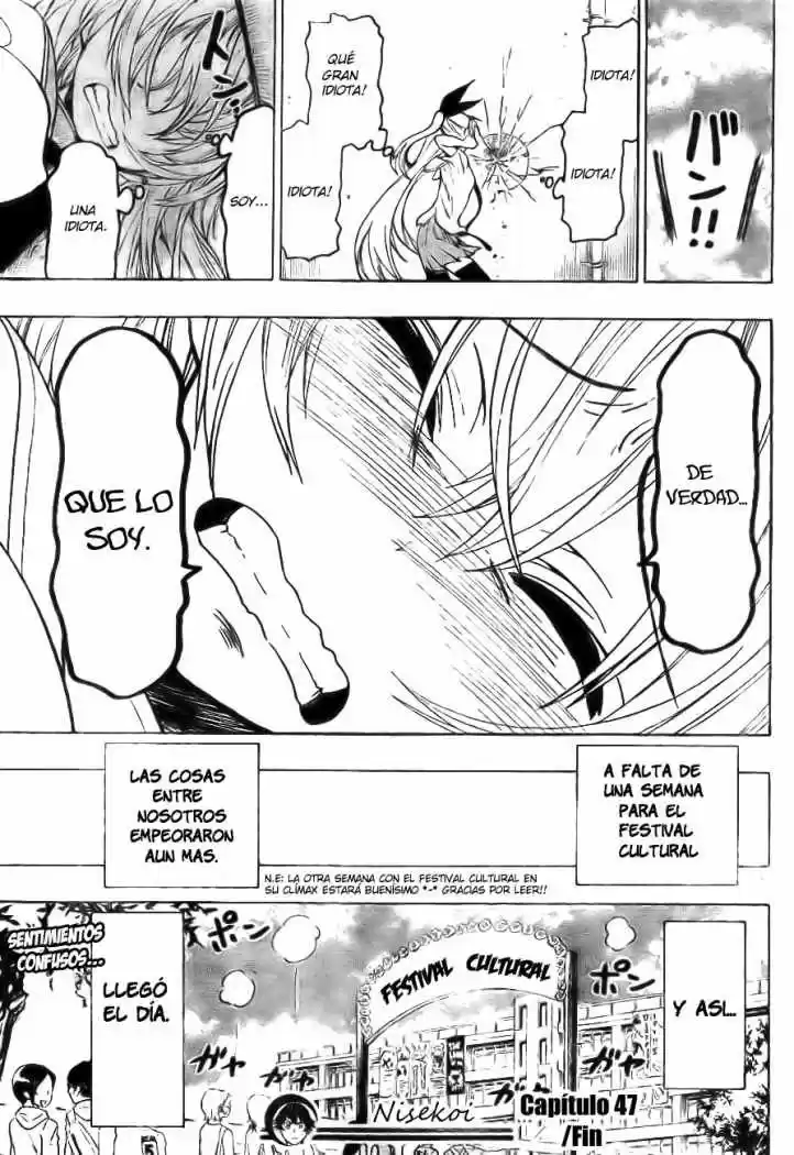 Nisekoi (2011) - Capítulo 47 - Página 20 - LectorTMOo