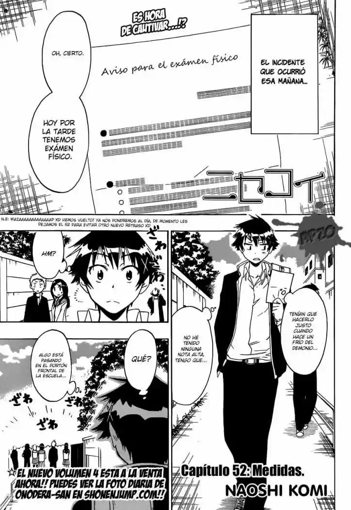 Nisekoi (2011) - Capítulo 52 - Página 2 - LectorTMOo