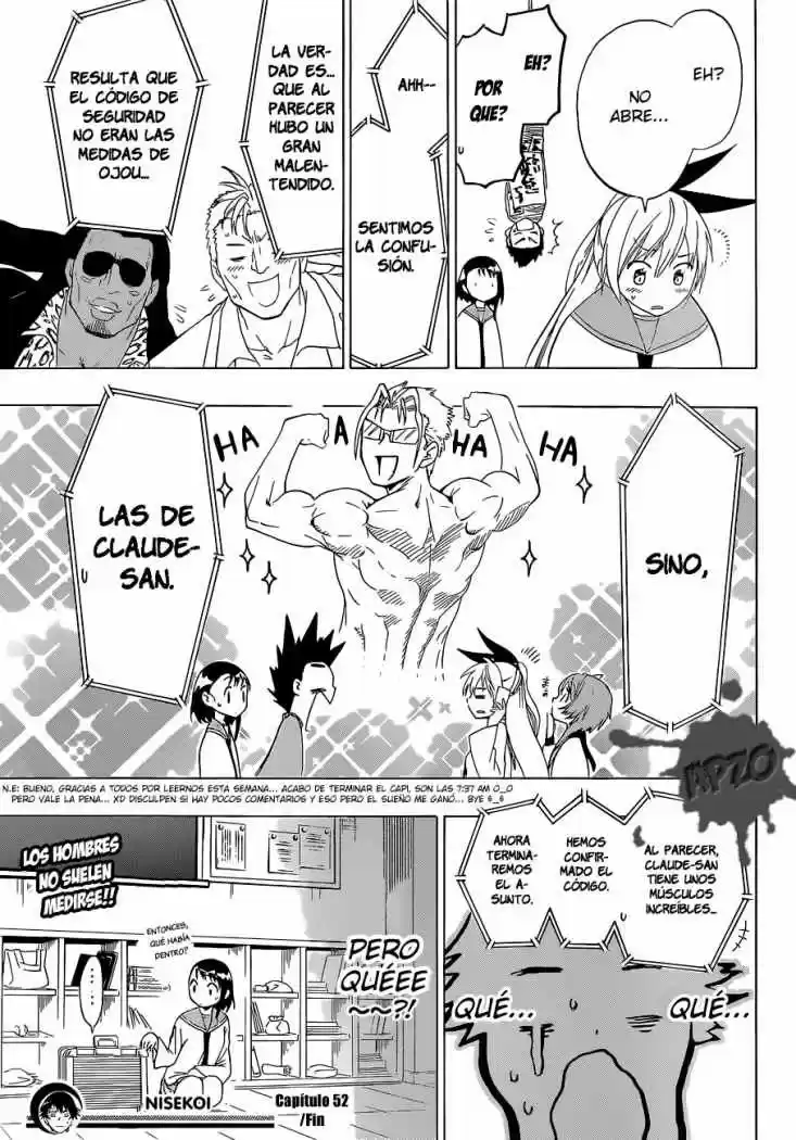 Nisekoi (2011) - Capítulo 52 - Página 20 - LectorTMOo