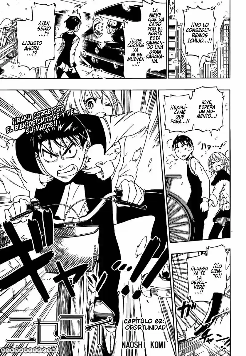 Nisekoi (2011) - Capítulo 62 - Página 1 - LectorTMOo