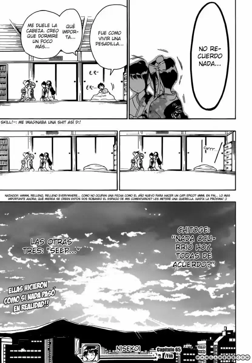 Nisekoi (2011) - Capítulo 65 - Página 20 - LectorTMOo