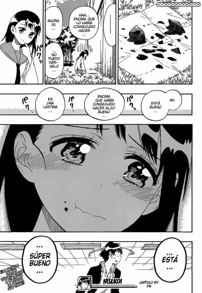 Nisekoi (2011) - Capítulo 67 - Página 19 - LectorTMOo