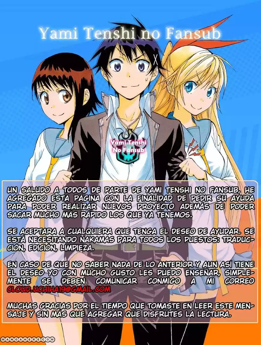 Nisekoi (2011) - Capítulo 71 - Página 1 - LectorTMOo