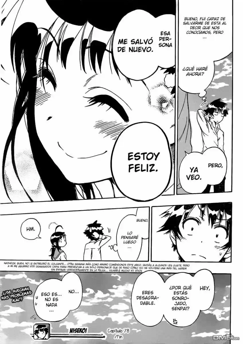 Nisekoi (2011) - Capítulo 78 - Página 20 - LectorTMOo