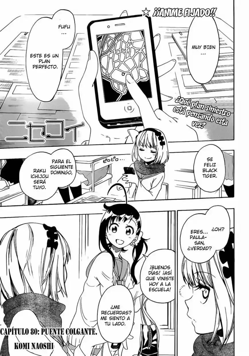 Nisekoi (2011) - Capítulo 80 - Página 3 - LectorTMOo